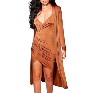 Boohoo Night Dress & Duster Set - 6